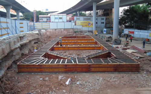 广州康王路流花湖地下穿孔隧道